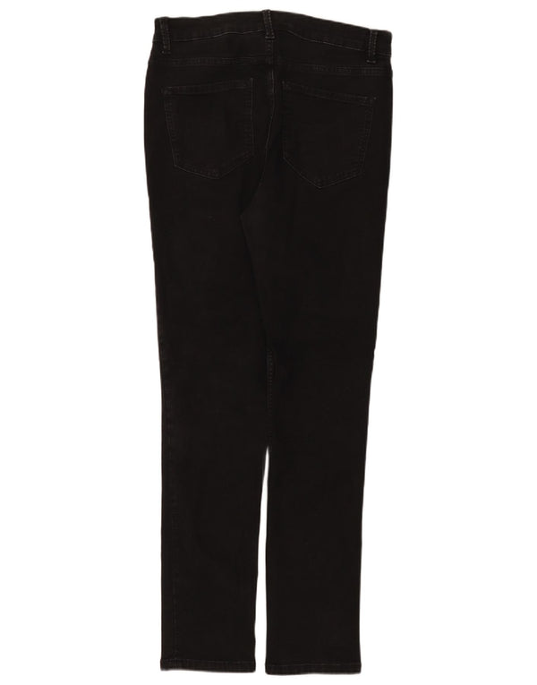 Marks & Spencer Donna The Lily Slim Jeans UK 14 Large W32 L31 Cotone nero