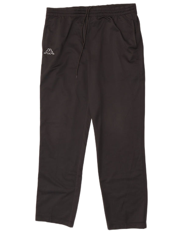 Pantaloni Tuta Uomo Kappa Medio Nero Poliestere