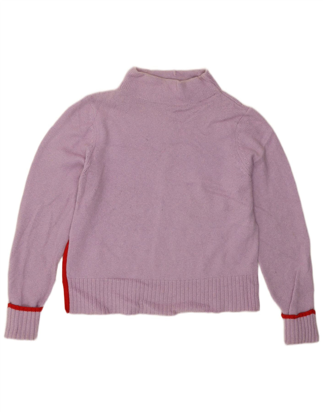 MINT VELVET Maglione da donna con collo dolcevita UK 12 Poliammide viola medio