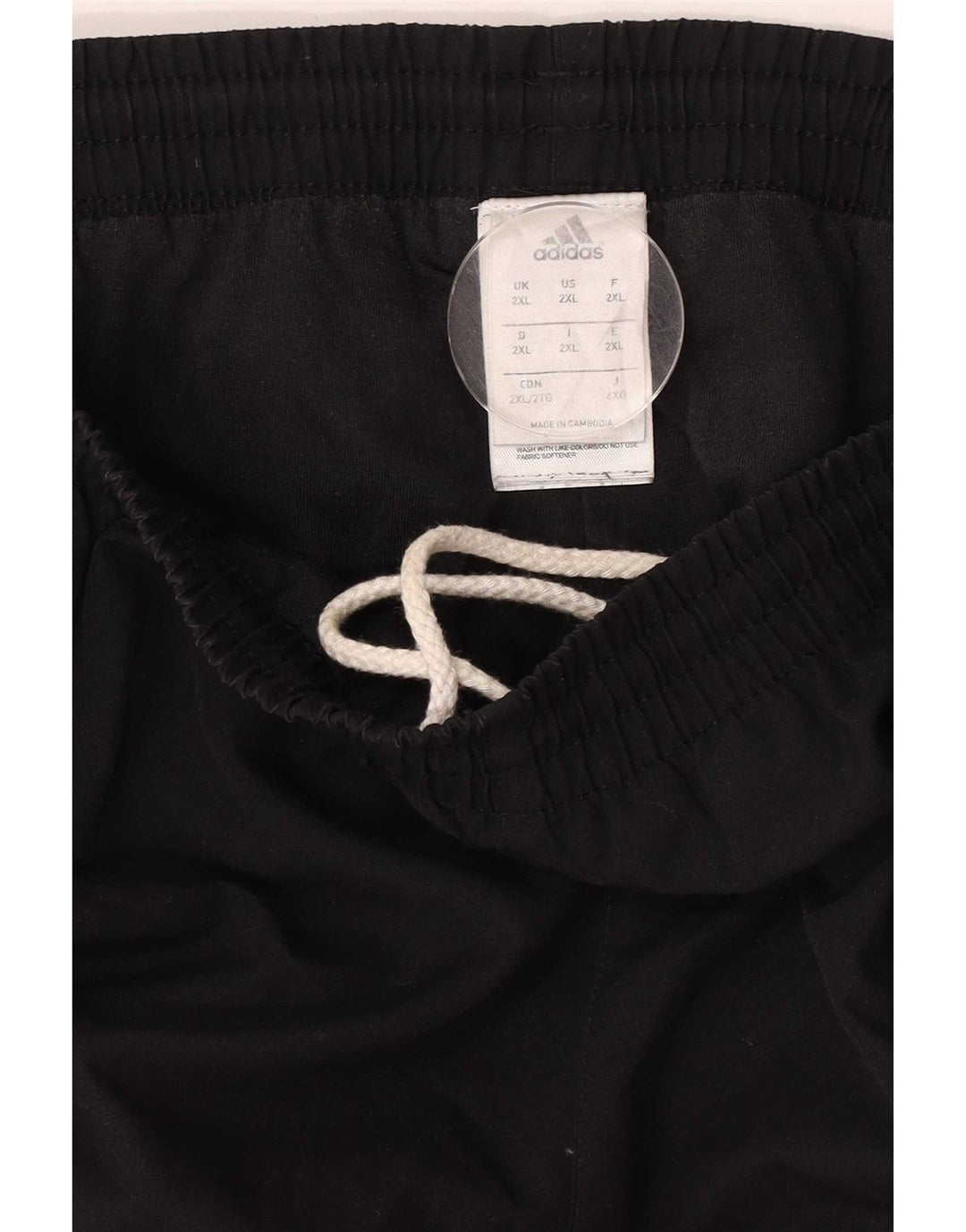 Pantaloni da tuta da uomo Adidas Joggers 2XL poliestere nero