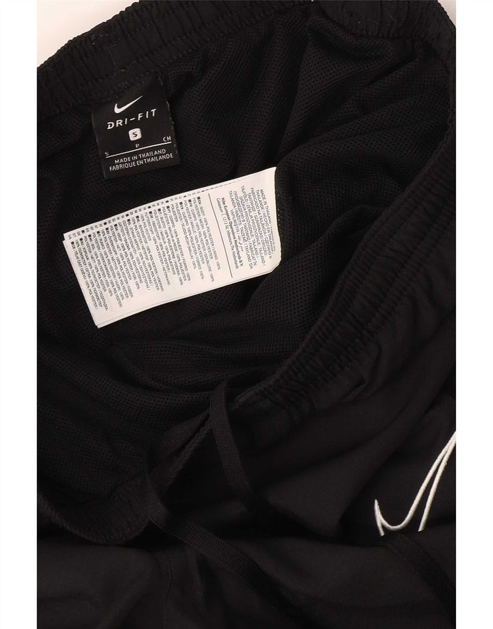 Pantaloni da tuta Nike Dri Fit da uomo, pantaloni da jogging, piccoli, in poliestere nero