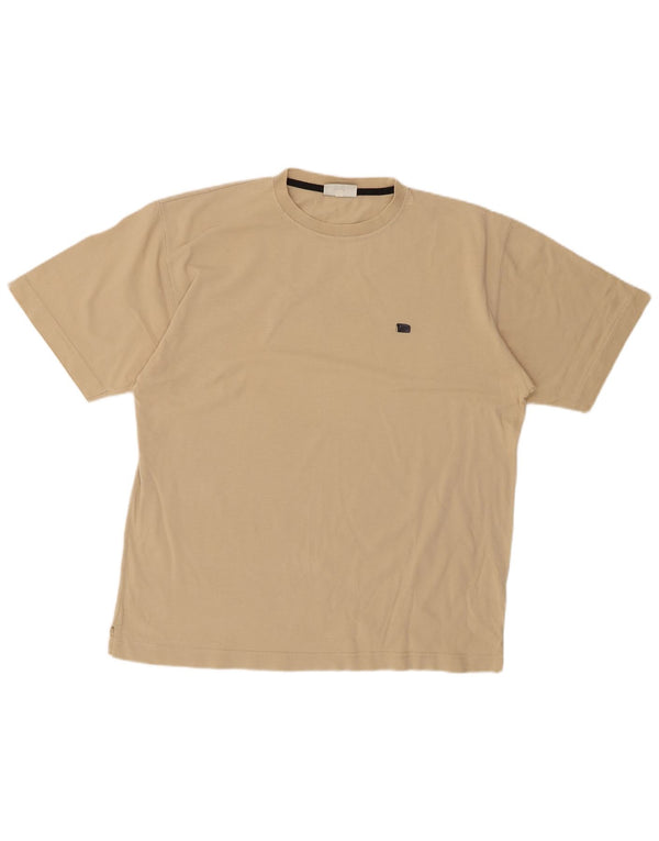 T-shirt ASICS da uomo XL in cotone beige