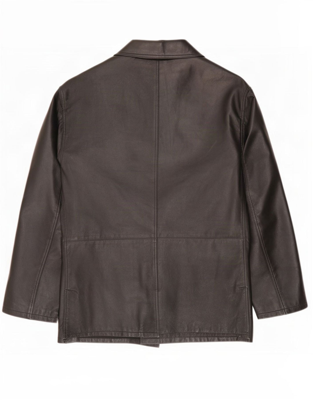 Cappotto in pelle da uomo Morelli IT 56 3XL Nero