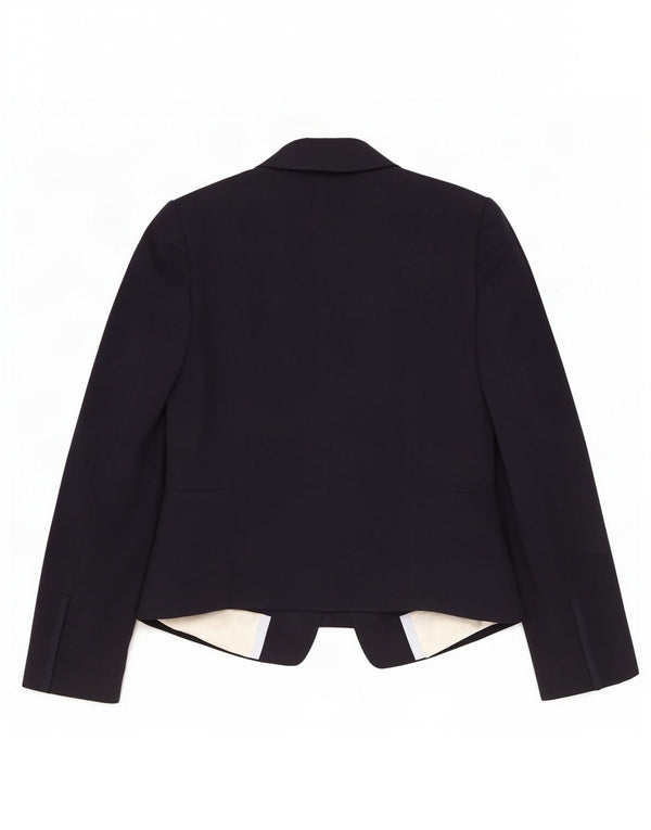 Giacca blazer a 1 bottone Marks & Spencer da donna UK 12 medio blu navy