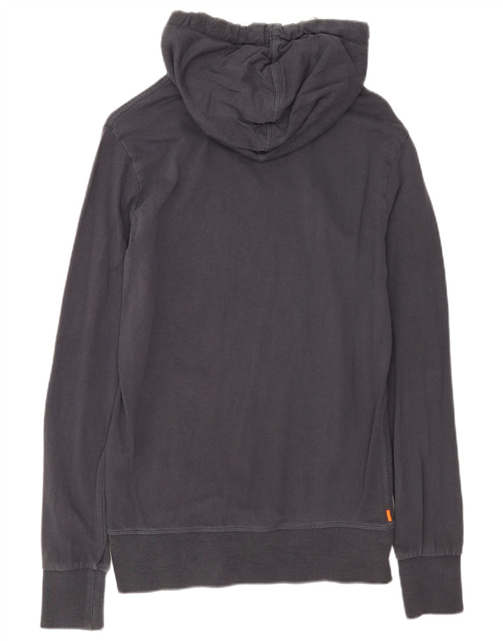 Maglione con cappuccio grafico da uomo Superdry in cotone nero medio