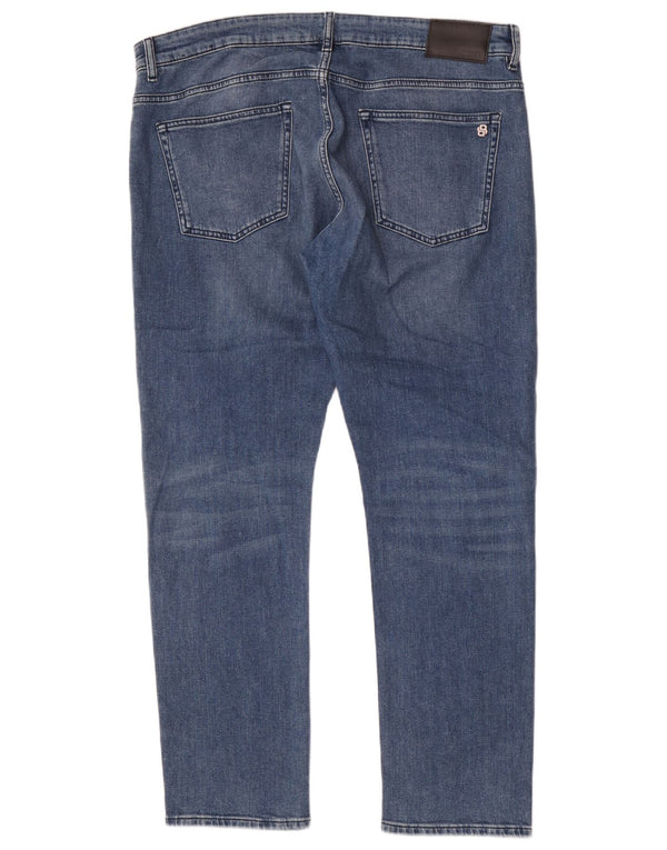 Jeans slim da uomo Delaware Hugo Boss W38 L32 cotone blu