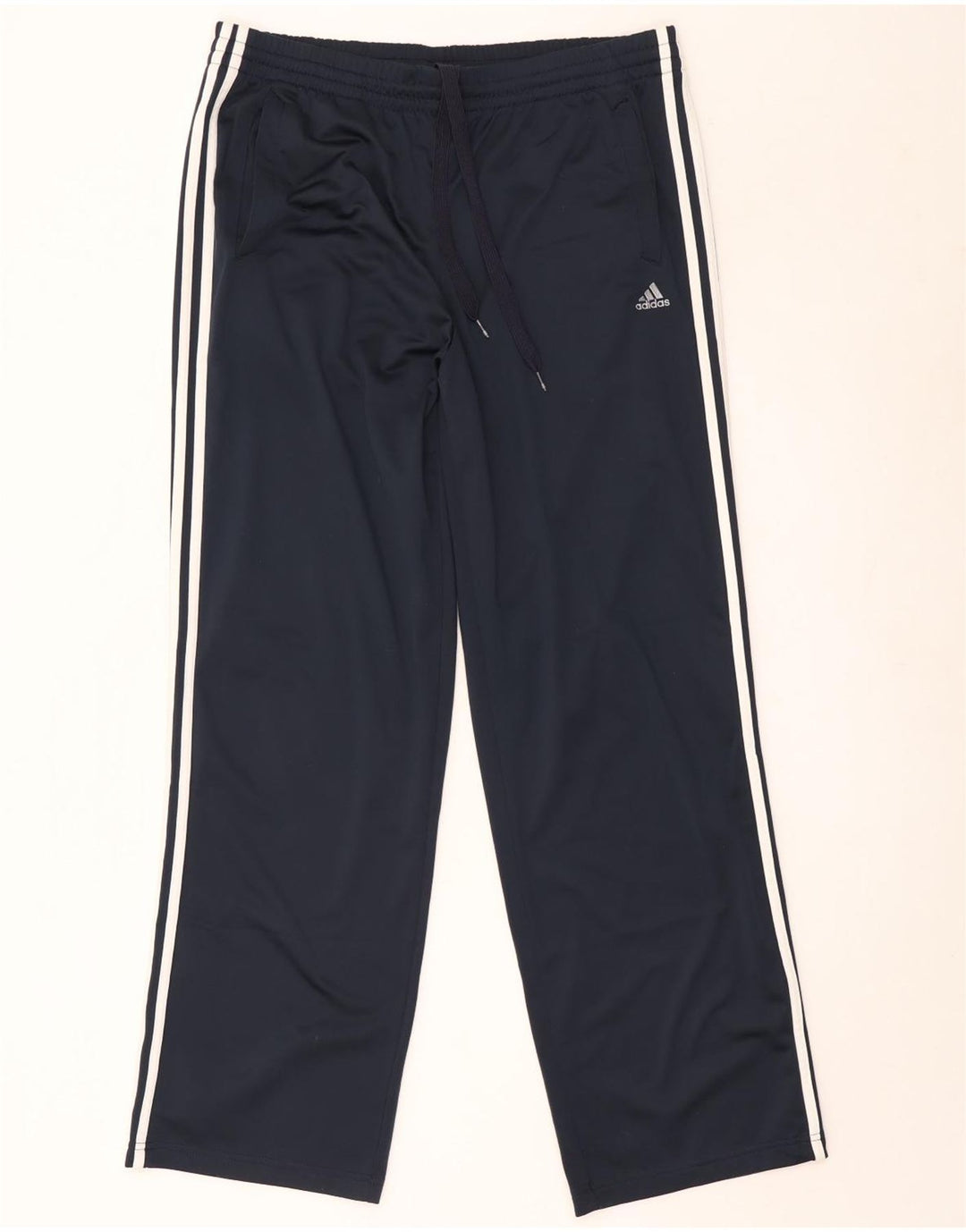 Pantaloni da tuta Adidas Clima 365 da uomo XL poliestere blu navy