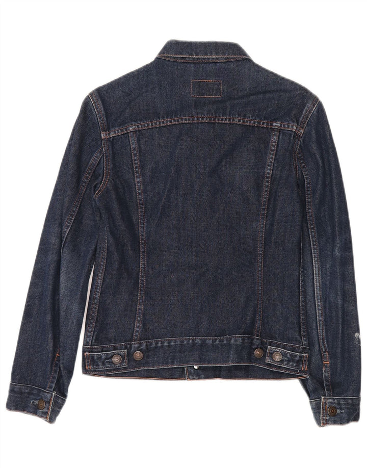 Giacca di jeans per bambina LEVI'S 9-10 anni piccola in cotone blu navy