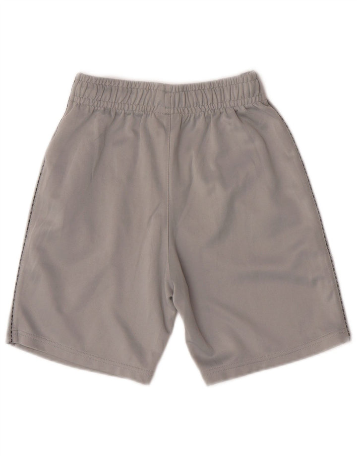 Pantaloncini sportivi Nike da ragazzo con grafica 12-13 anni, grande, in poliestere grigio