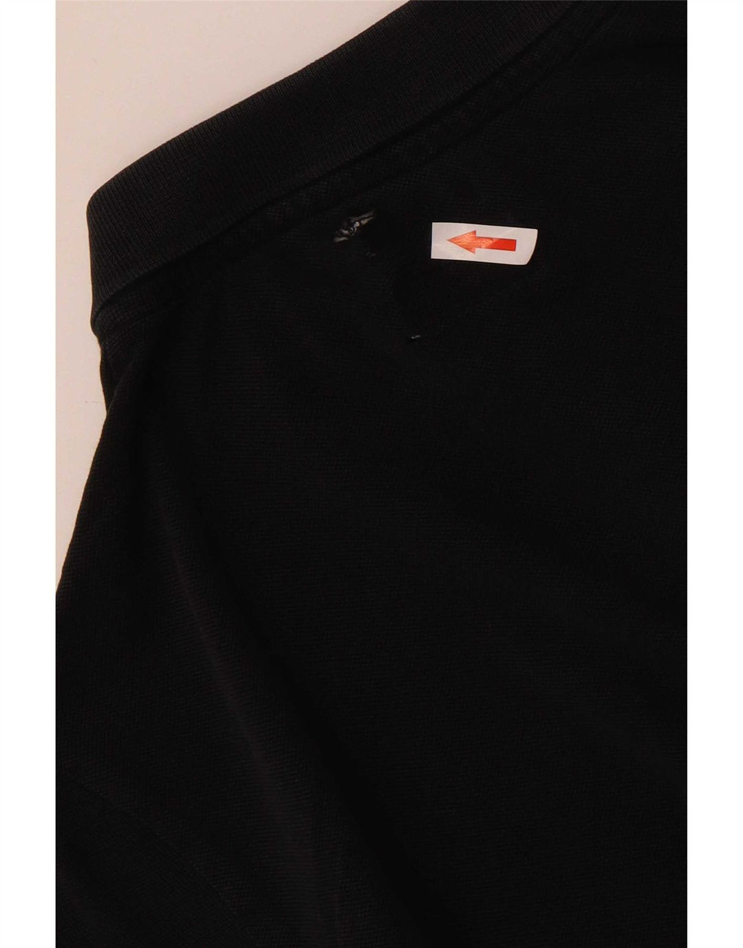 Polo Armani Jeans da uomo su misura in cotone nero medio