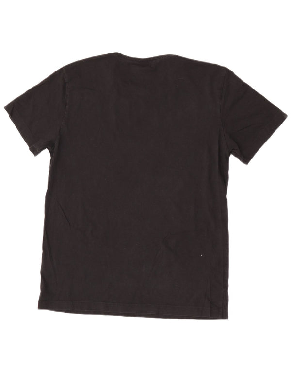 T-shirt da uomo Hugo Boss Top grande in cotone nero