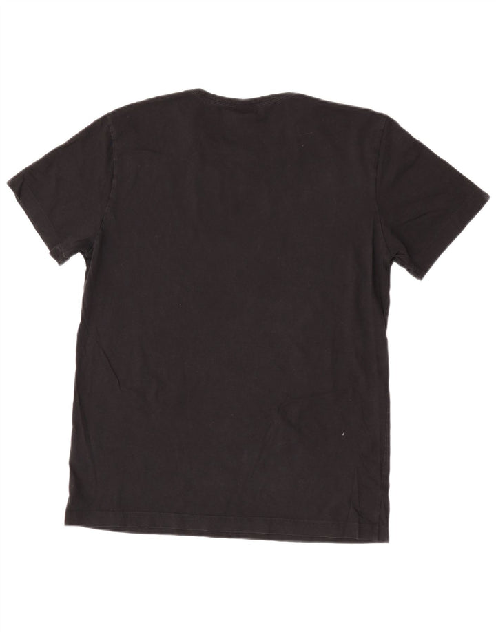 T-shirt da uomo Hugo Boss Top grande in cotone nero