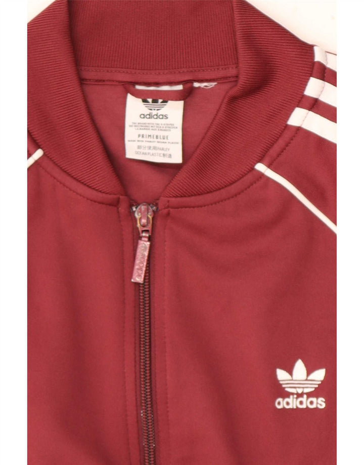 Giacca da ginnastica da uomo Adidas piccola bordeaux