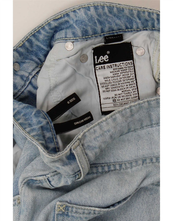 Jeans affusolati Lee High-Moms da donna US 8 Medium W26 L27 Blu