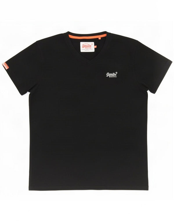T-shirt da uomo Superdry Top 2XL cotone nero