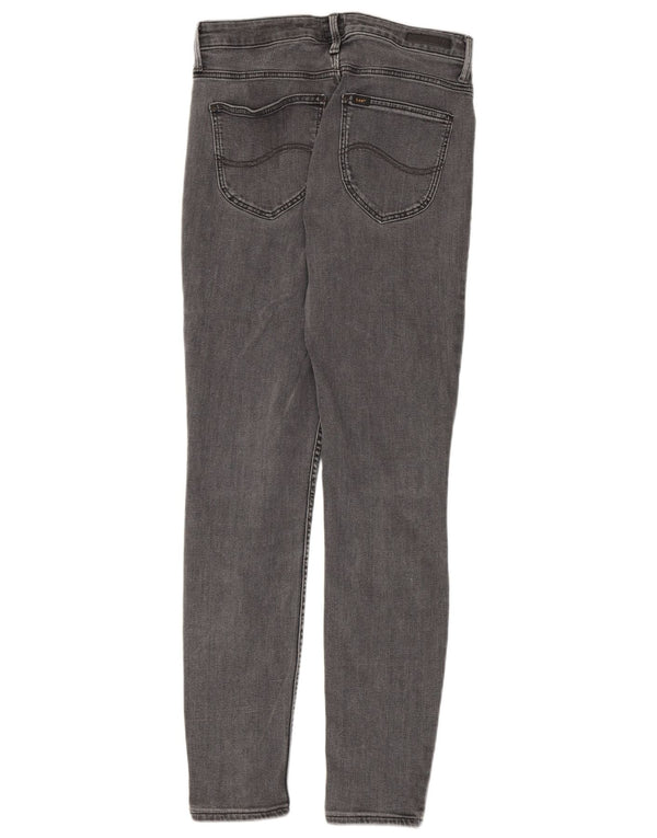 Jeans Lee Scarlett alti skinny da donna W31 L31 cotone grigio