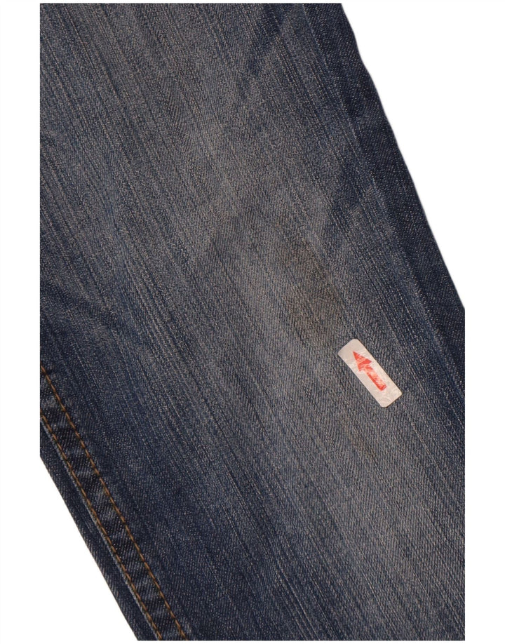 Jeans dritti da uomo Gas W31 L28 cotone blu navy