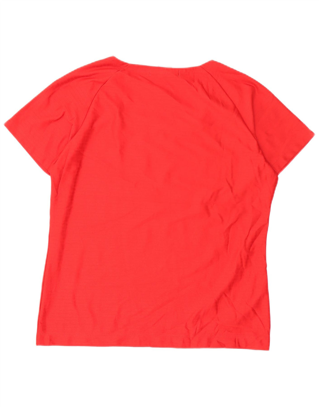 T-shirt da donna Nike Top US 12/14 grande rossa in poliestere