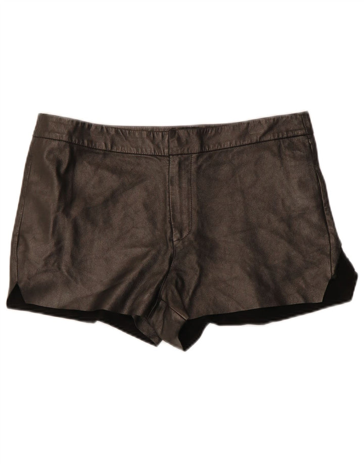 Pantaloni caldi in pelle da donna All Saints W29 medi neri