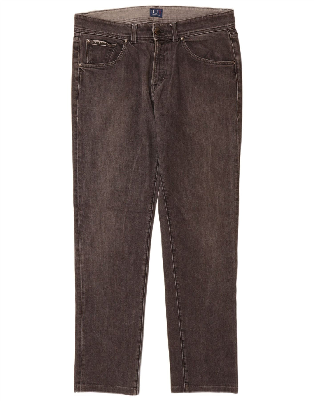 Jeans Slim Uomo Trussardi W35 L32 Cotone Grigio