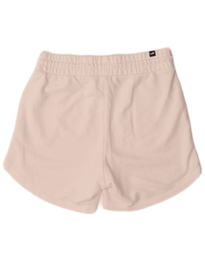 Pantaloncini sportivi Puma da donna UK 14 medio bianco