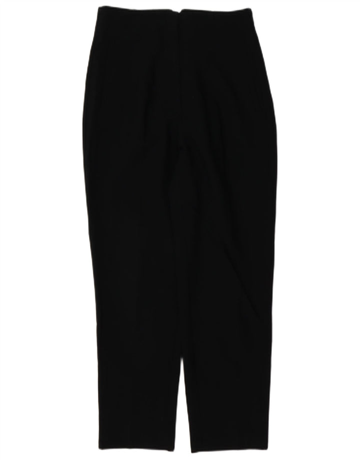 Pantaloni da abito affusolati da donna Zara medi W28 L27 poliestere nero