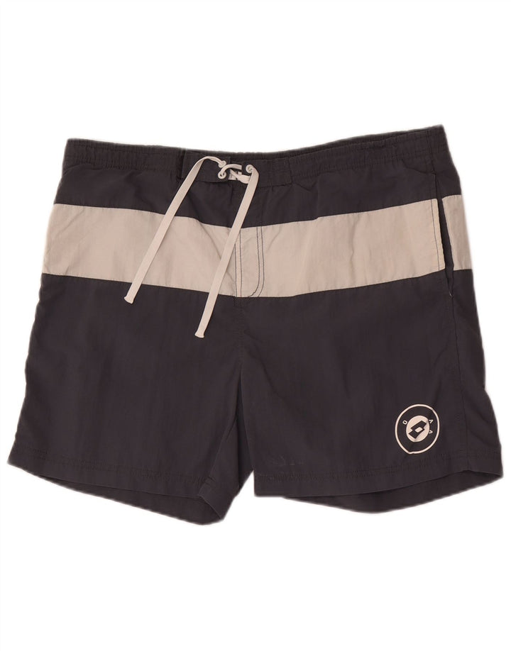 Pantaloncini da bagno da uomo Lotto Large color grigio