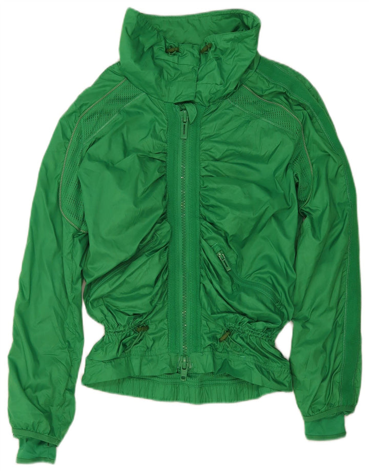 Giacca antipioggia Adidas Donna Stella McCartney EU 34 XS Verde Poliestere