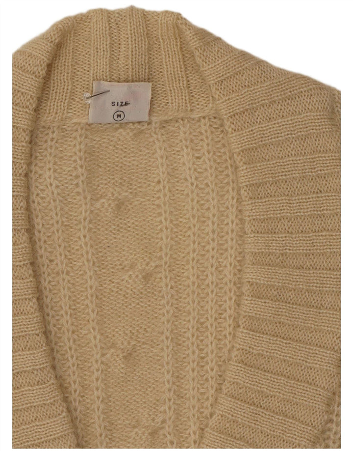 Maglione cardigan da uomo Belfe medio bianco sporco