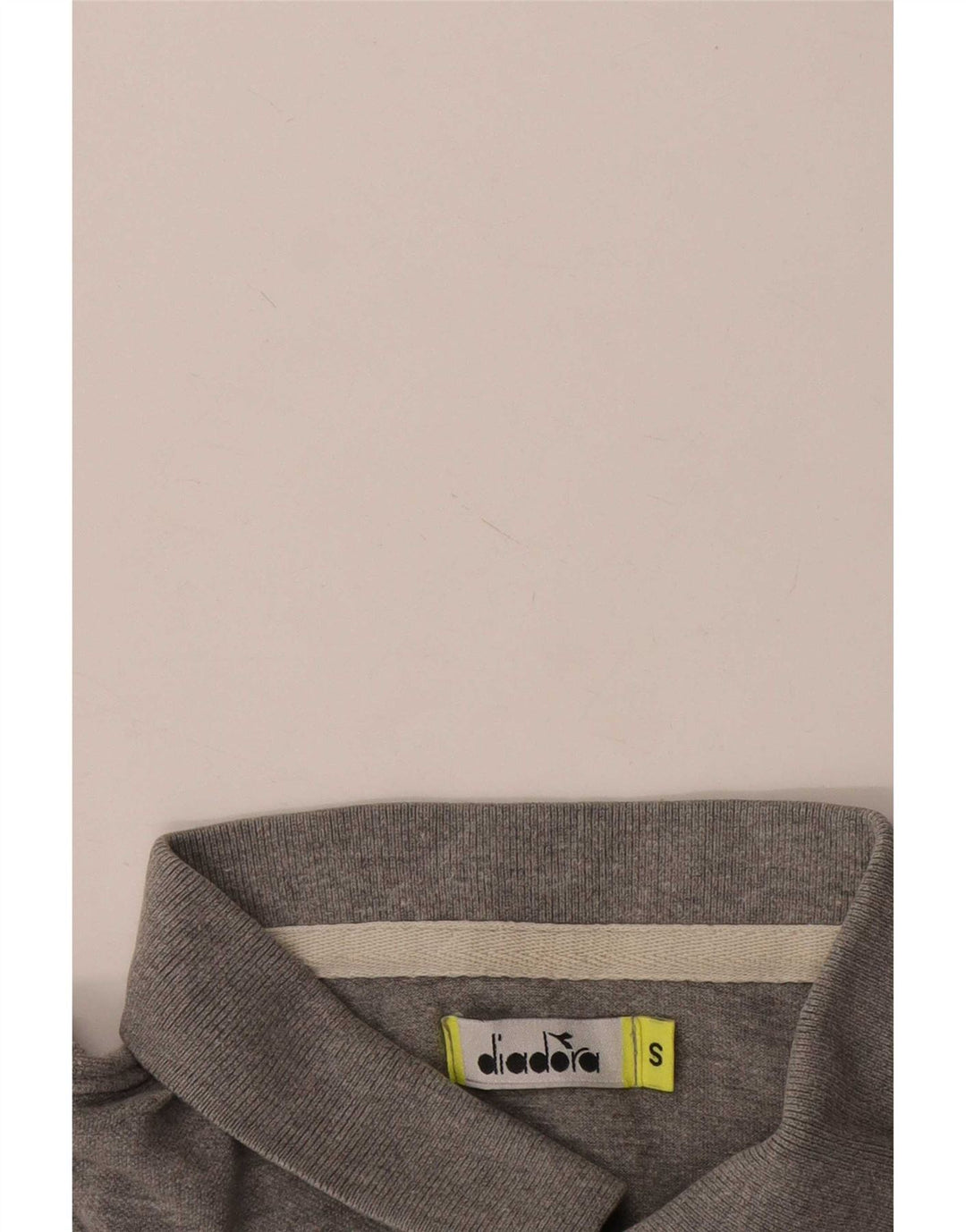 Polo Diadora Uomo Small Grigia Flecked