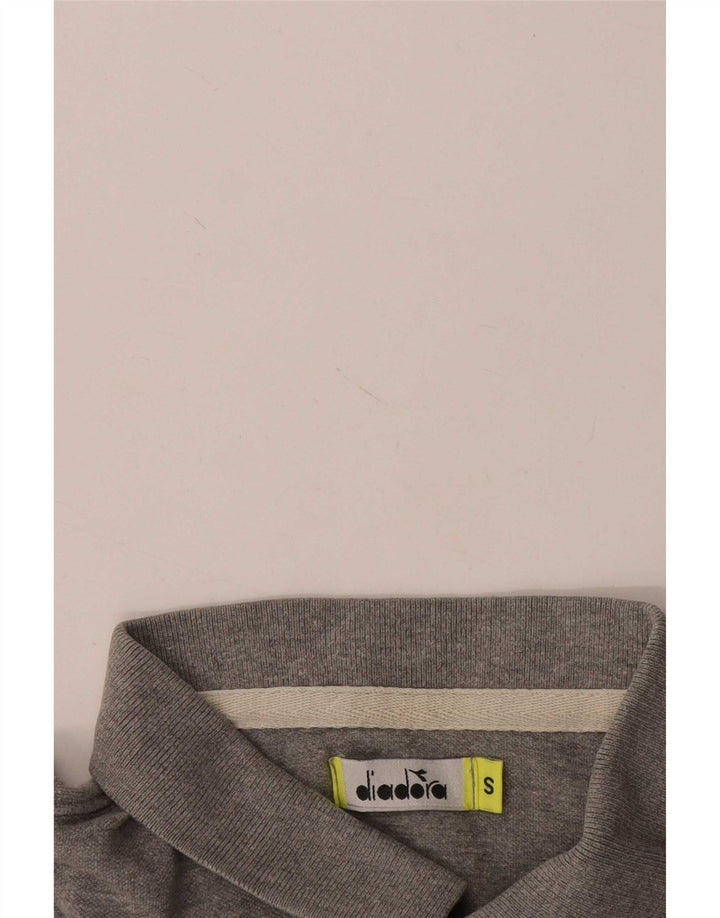 Polo Diadora Uomo Small Grigia Flecked