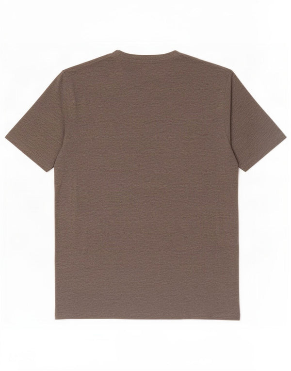 T-shirt da uomo Wrangler Top in cotone chiazzato grigio medio