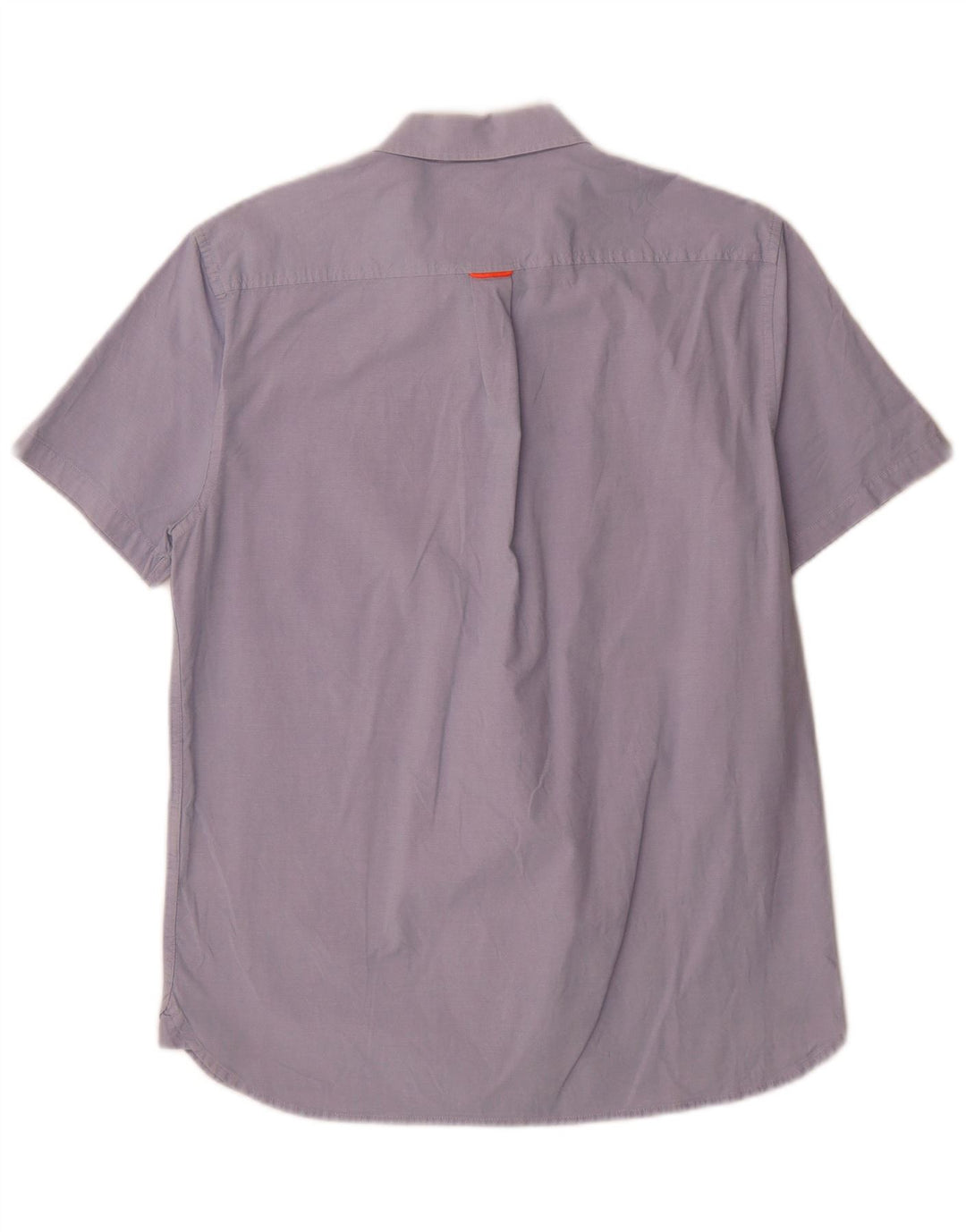 Camicia da uomo a maniche corte Regular Fit Superdry grande blu