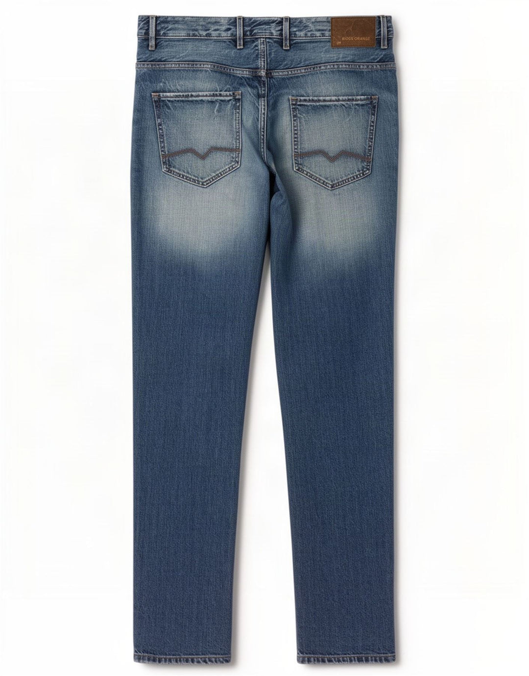 Jeans slim da uomo Hugo Boss W33 L34 cotone blu