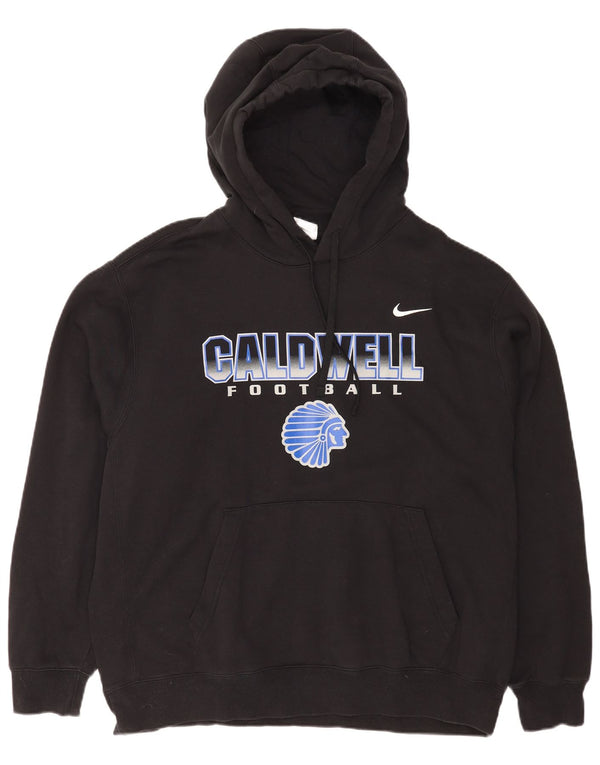 Felpa con cappuccio grafica Nike Caldwell da uomo XL in cotone nero sportivo
