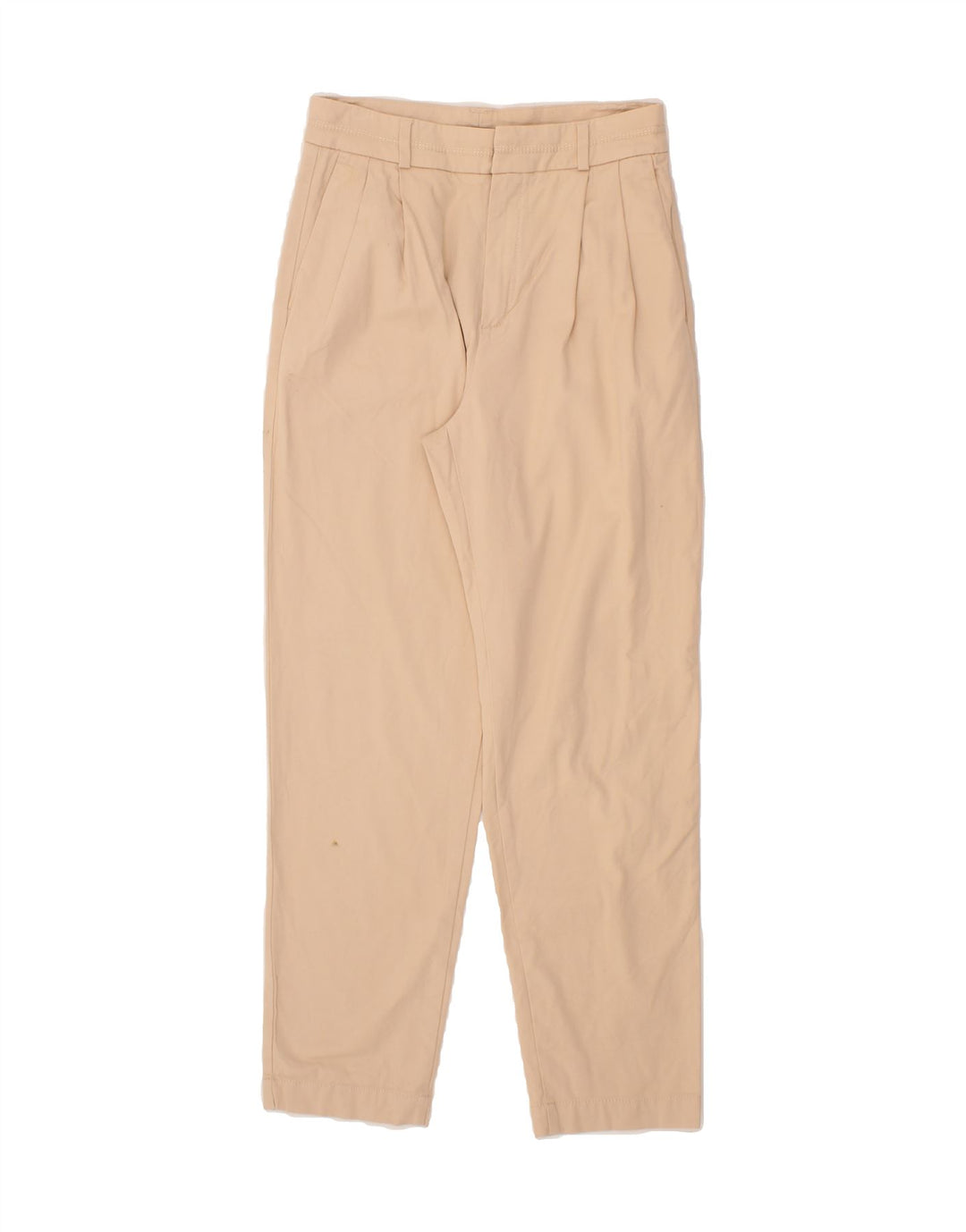 MASSIMO DUTTI Womens Pegged Chino Trousers EU 38 Small W28 L28 Beige Vintage Massimo Dutti and Second-Hand Massimo Dutti from Messina Hembry 