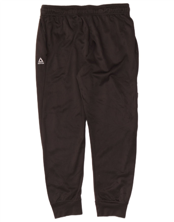 REEBOK Pantaloni da tuta da uomo Joggers Large Nero Poliestere