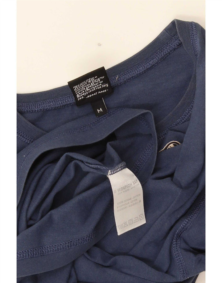 Top grafico da ragazzo Scorpion Bay a maniche lunghe 9-10 anni blu navy medio