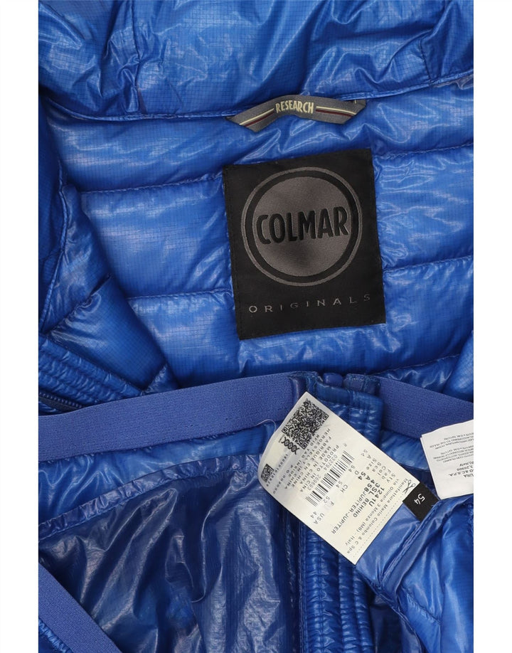 Giacca imbottita con cappuccio da uomo Colmar IT 54 Large Blu in poliestere