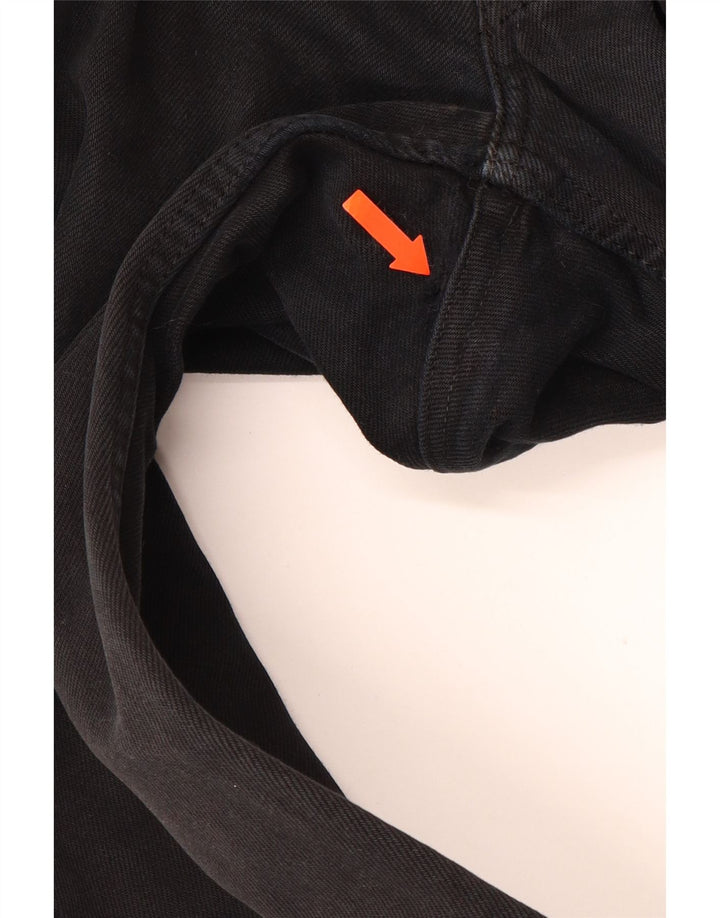 LEVI'S Jeans dritti da uomo 501 W34 L36 cotone nero