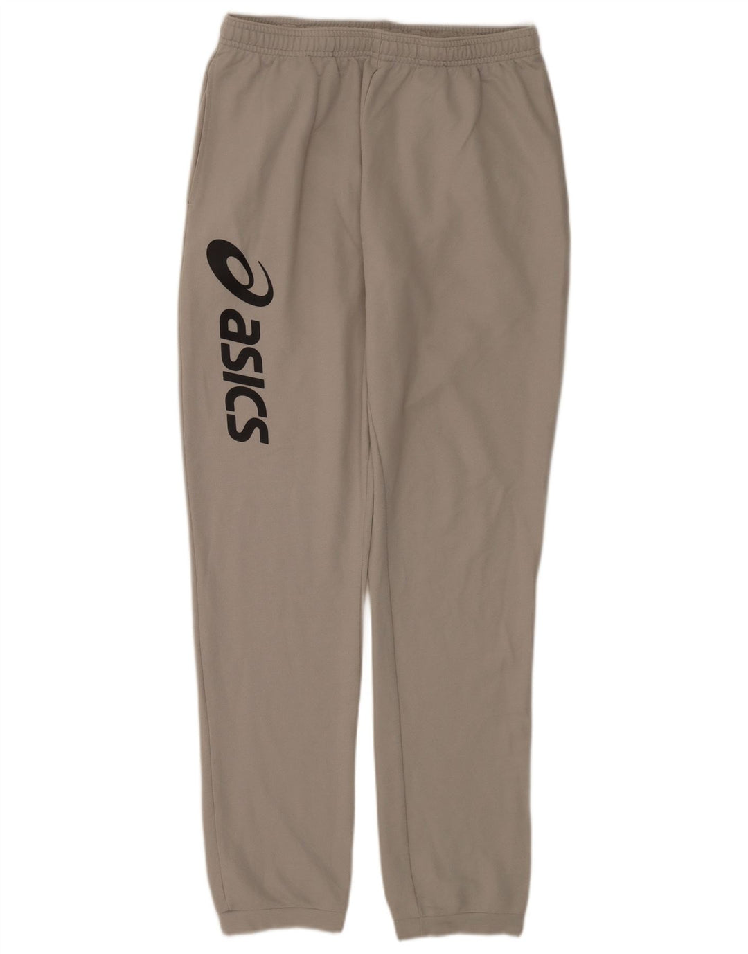 Pantaloni da tuta da uomo con grafica Asics, pantaloni da jogging, grandi, in poliestere grigio