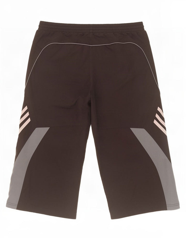 Pantaloncini sportivi Adidas da uomo Bermuda UK 38 Medium Black Colourblock poliestere