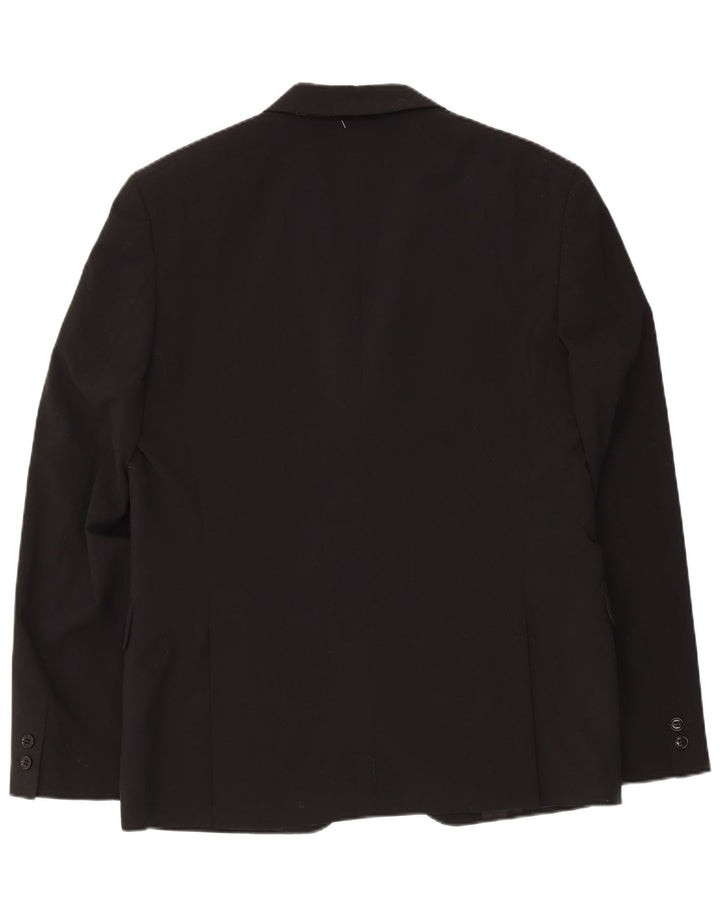 Giacca blazer a 2 bottoni da uomo Jack & Jones IT 56 3XL poliestere nero