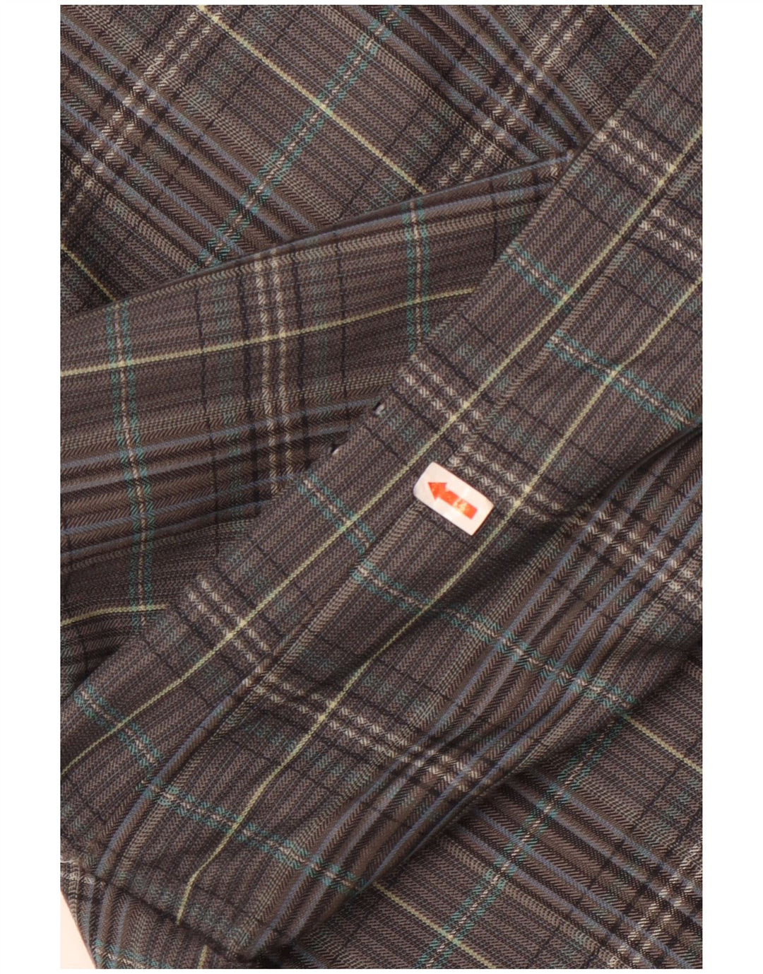 Gianluca Lorenzi Giacca Blazer da Uomo a 2 Bottoni IT 56 3XL Lana a quadri Grigia