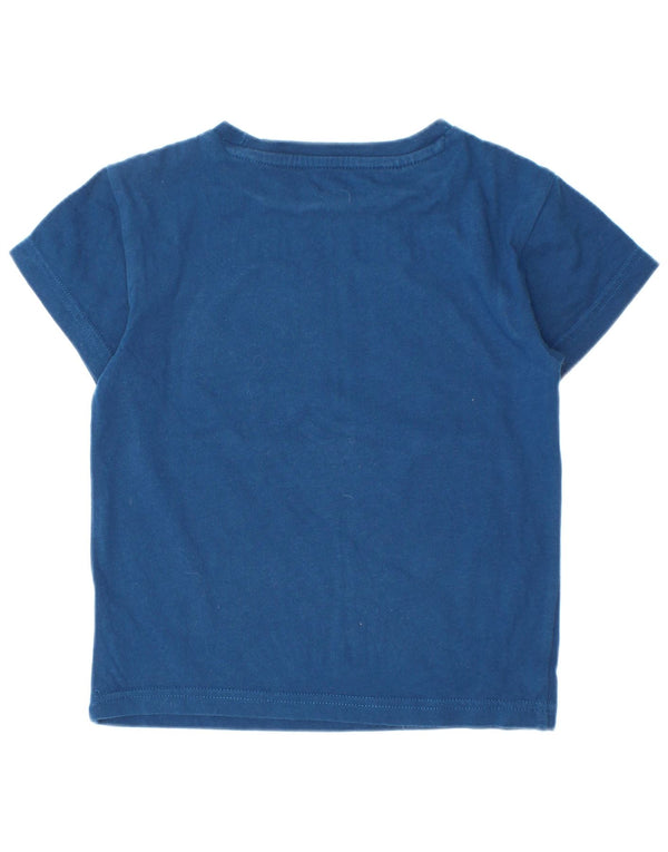 Maglietta grafica da ragazzo Adidas Top 3-4 anni Blu