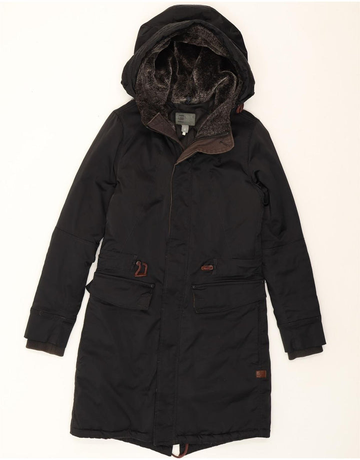 Giacca Parka con cappuccio da donna G-STAR UK 14 media nera