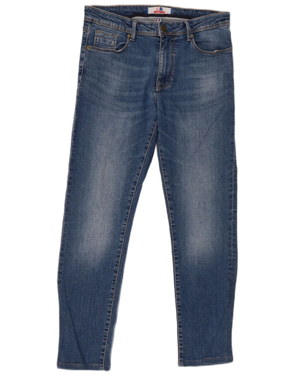 Jeans slim da uomo Americanino IT 46 Small W30 L28 Blu Cotone