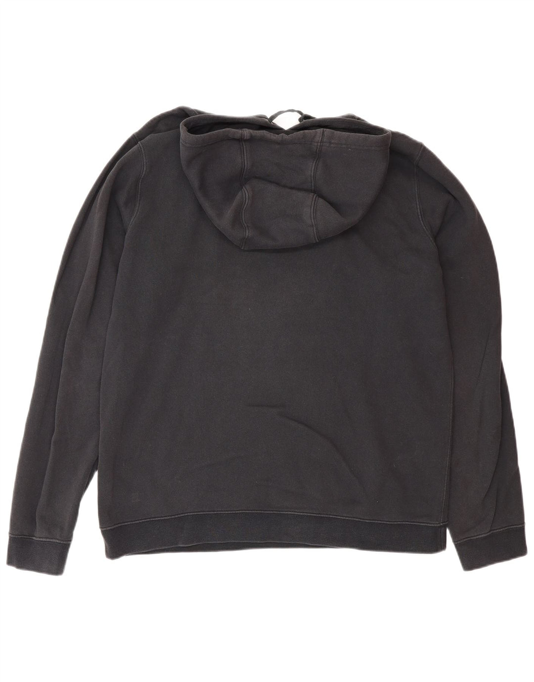 Felpa con cappuccio grafica Nike da uomo grande in cotone nero