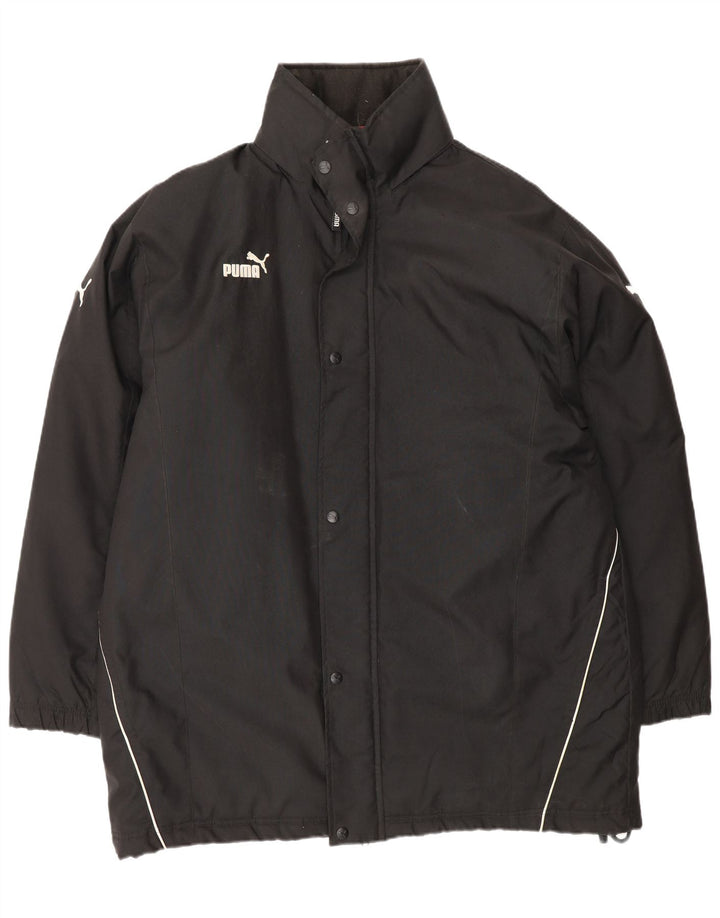 Cappotto imbottito da uomo Puma UK 40 grande poliestere nero