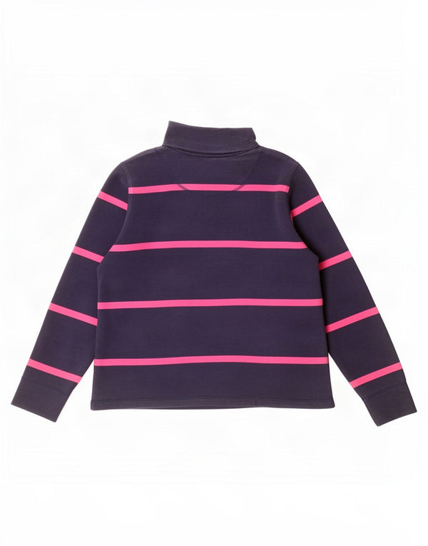 Crew Clothing Felpa da donna Maglione UK 12 Medium Navy Blue Striped